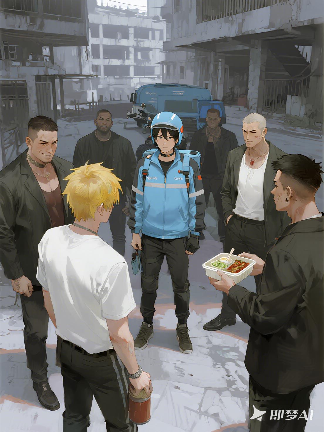 我給鬼送外賣，被小混混搶了餐!